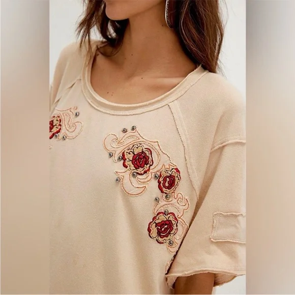 NWT We The Free Harper Tee Free People - Picture 2 of 7